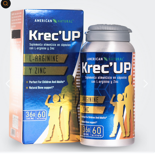Krec’UP™: El suplemento que tus hijos necesitan para crecer