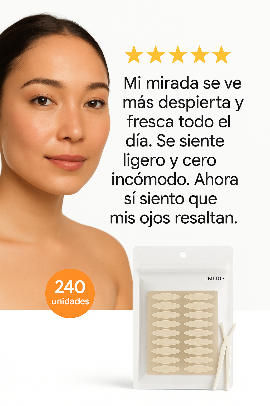 Cinta Invisible Levanta Párpado Eleyid™ – Realza tu Mirada en Segundos
