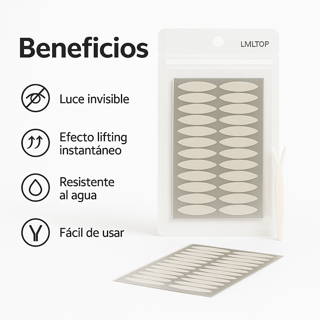 Cinta Invisible Levanta Párpado Eleyid™ – Realza tu Mirada en Segundos
