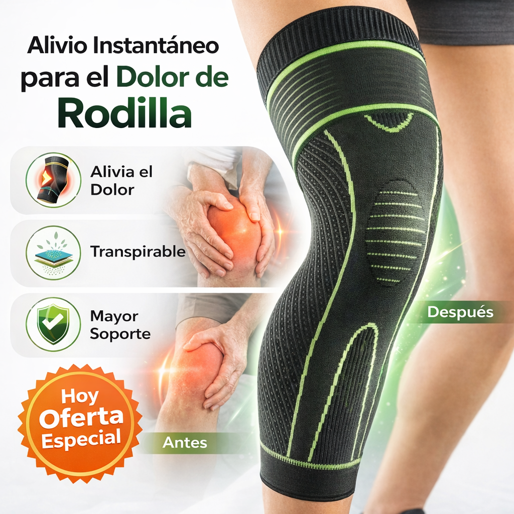 Rodillera ComfortPro™ – Soporte y Alivio para tus Rodillas Desde el Primer Uso