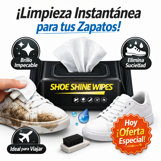 Toallitas Limpia Zapatos – Limpieza Instantánea Donde Estés