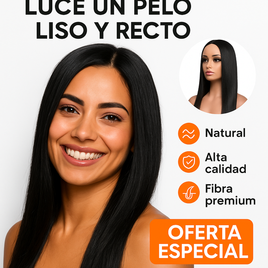 Peluca Aura Wig: Luce un cabello liso, brillante y sin esfuerzo